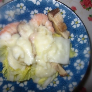 タジン鍋料理☆　「白菜とエビのクリーム煮」